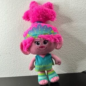 Trolls Band Together Queen Poppy Large 14 inches Plush Dreamworks Soft‎ Toy
